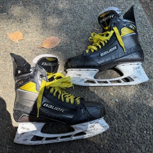 2019 Bauer Supreme 3S Pro Hockey Skates Wide Width  11.5 (Used)