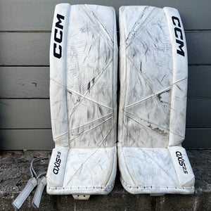 28"  CCM Axis A2.5 Goalie Leg Pads (Used)