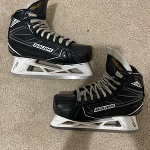 Used Bauer Supreme S170 Hockey Goalie Skates Size 4