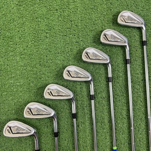 Wilson D7 Forged 2020 Iron Set 5-PW GW AMT Tour White S300 Stiff Flex