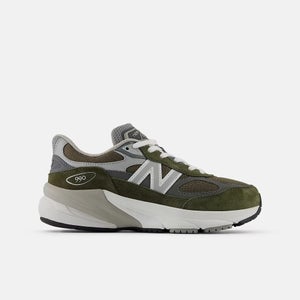 New Balance 990v6 GC990OG6 Sneaker Big Kids 7 Olive Gray Lifestyle Shoes FL3695