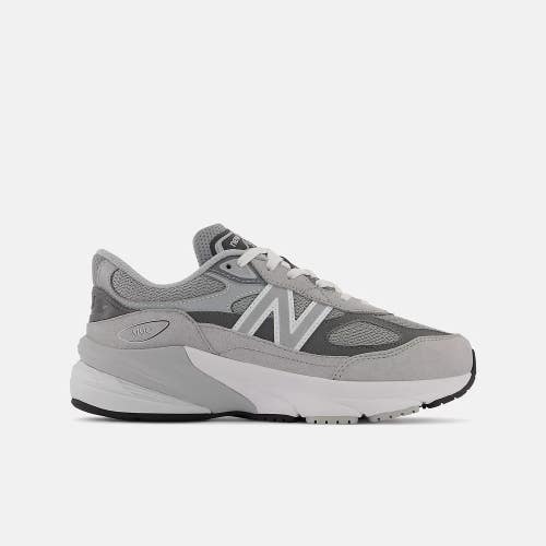 New Balance FuelCell 990v6 GC990GL6 Sneaker Big Kids Gray Lifestyle Shoes FL3681