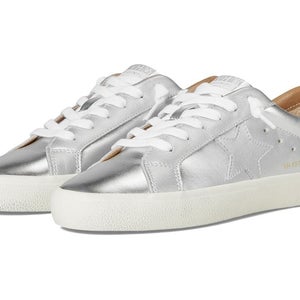 Vintage Havana Fae Sneakers Women's US 8 Silver Metallic Star Detail Shoes PQ439