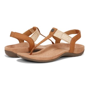 Vionic Brea I9863L1-200 Women's 10 Camel Toe Post Comfort Sandals PQ395