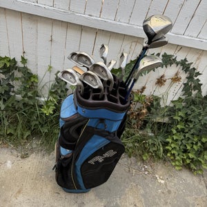 Ping Zing Black Dot Mens Right Handed Complete Golf Club Set W/ Traverse Bag
