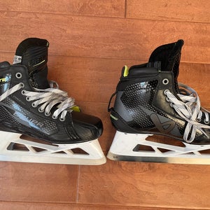 Bauer Elite Goalie Skates w/ extra steel - Intermediate Size 6 Fit 2