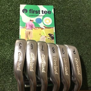 Cleveland CG4 CMM Irons Set (5-PW) Stiff S300 Sensicore Steel Shafts
