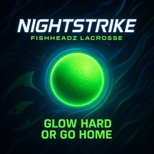 Glow In The Dark Lacrosse Ball 3 Pack (New)