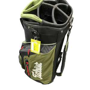 Used Titleist 7 WAY CART Mens Cart Bag Black And Green 11613-S000162436