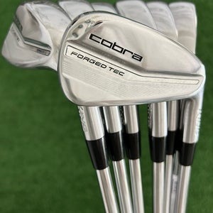 Cobra King Forged Tec 23 Iron Set 5-G / KBS $-Taper 120 Stiff