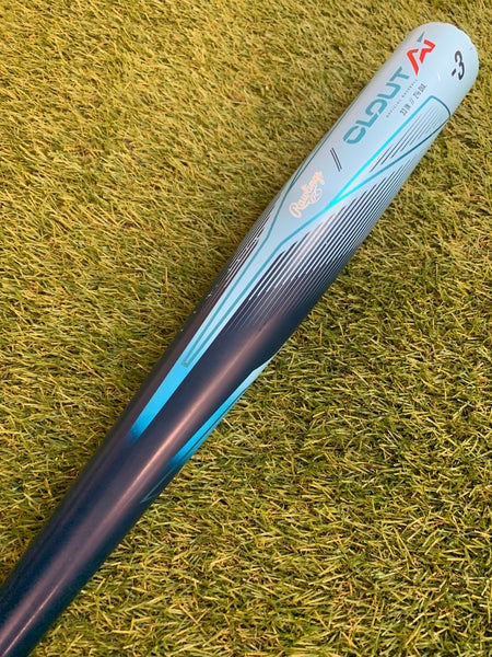 2024 Rawlings Clout AI Alloy Bat BBCOR Certified (-3) Alloy 30 oz 33" (Used)