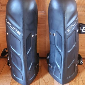 Zipline World Cup Ski Racing Shin Guards (used - medium 11")