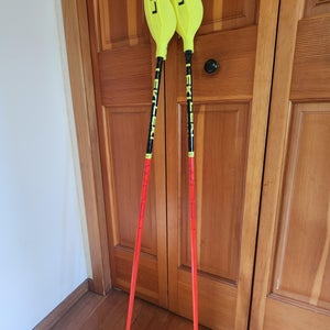 Leki WCR TBS SL racing ski poles (Used - 48in / 120cm)