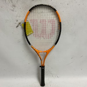 Used Wilson TITANIUM 3 Adult Tennis Racquet Orange 4 1/4" 11855-S000186698