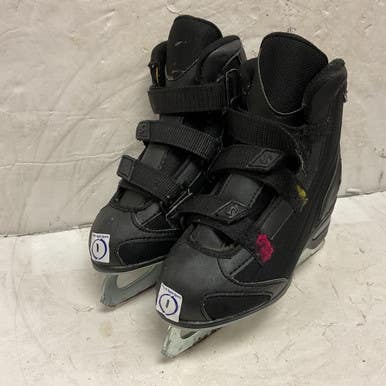 Used Jackson SOFTEC Boys Softboot Skate Black Junior 01 11855-S000186702
