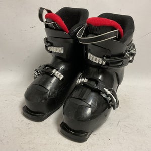 Used Alpina AJ2 Boys DH Ski Boot Black 195 MP - Y13 11855-S000186660