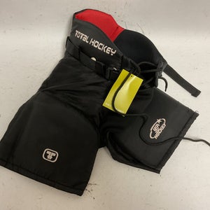 Used USA Hockey TOTAL HOCKEY Youth Pant Black And Red SM 11855-S000186619