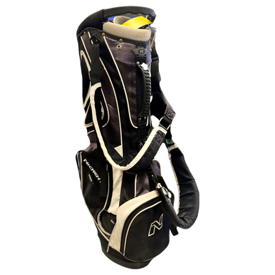 Used Nickent Mens Stand Bag Black 11730-S000061971