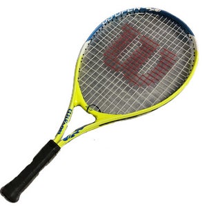 Used Wilson US OPEN 23 Junior Tennis Racquet Yellow 23" 11730-S000065036