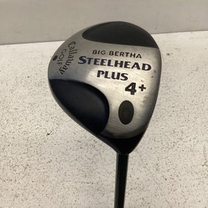 Used Callaway BIG BERTHA STEELHEAD PLUS Mens Fairway Wood RH 4 Wood 11443-S000195123