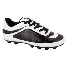 New Vizari INFINITY Soccer Cleats Black And White Junior 01.5 11868-VIZ93342015