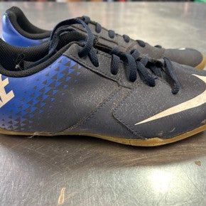Used Nike Soccer Indoor Shoes Navy Blue Junior 04 11868-S000063503