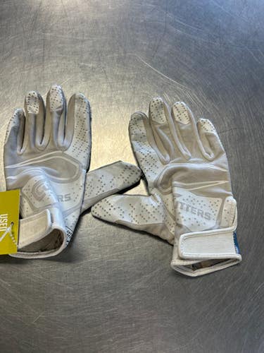 Used Cutters RECEIVER GLOVE FB Gloves White SM 11868-S000063484