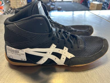 Used Asics Wrestling Shoes Black Senior 13 11868-S000063465