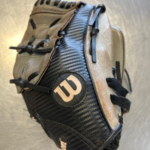 Used Wilson A360 BB/SB Glove RH Throw Black 12" 11868-S000063462