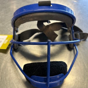 Used RIP-IT YOUTH FIELDERS MASK BB/SB Fielders Mask Royal Blue MD 11868-S000063457