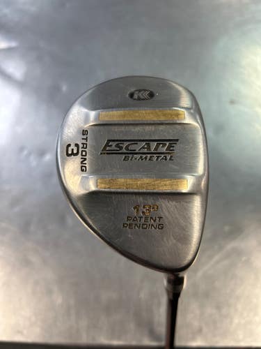 Used Knight ESCAPE BI METAL Mens Fairway Wood RH 3 Wood 11868-S000062429
