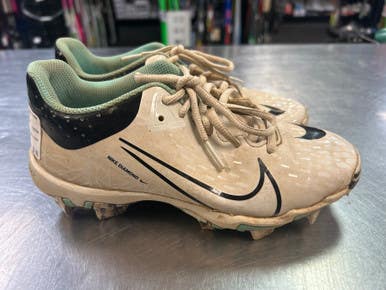 Used Nike CLEAT BB/SB Cleats White Junior 03.5 11868-S000062423