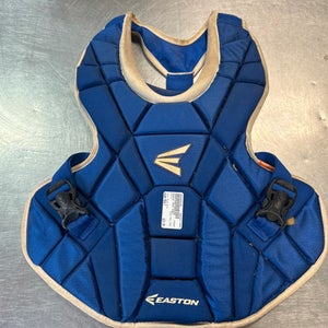 Used Easton MAKO CHEST Catchers Chest Protector Royal Blue Adult 11868-S000062329