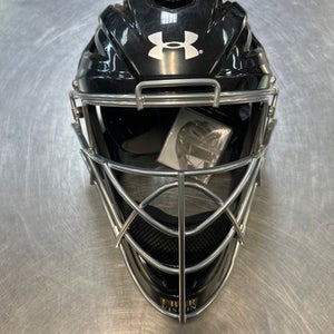 Used Under Armour UAHG2 Catchers Helmet w/Mask Black SM 11868-S000062317