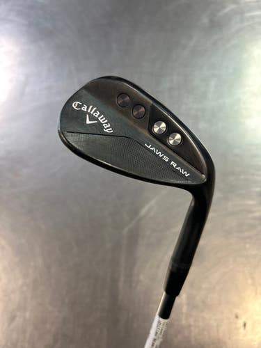Used Callaway JAWS RAW BLACK PLASMA Golf Wedge Mens RH 54 Degree 11868-S000062276