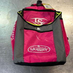 Used Louisville Slugger BATPACK BB/SB Player Backpack Pink 11868-S000062178