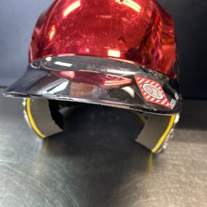 Used Under Armour HELMET Batting Helmet w/Mask Red MD 11868-S000062131