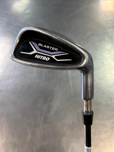 Used Nitro BLASTER 7 Iron Stiff Flex Steel Shaft Individual Irons 11868-S000055000