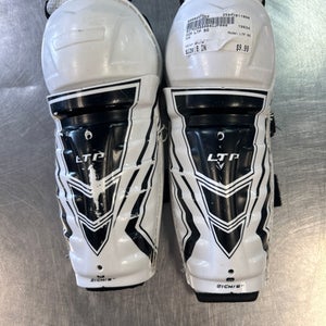 Used CCM LTP SG Youth Shin Guards White 8" 11868-S000063350
