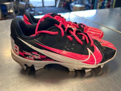 Used Nike SOFTBALL BB/SB Cleats Black Junior 05 11868-S000063326