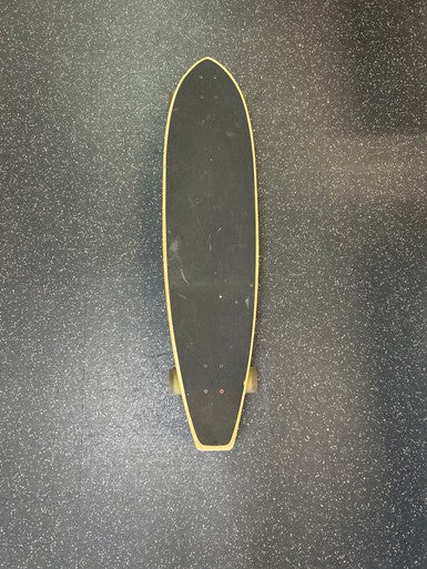 Used Kryptonics SKATEBOARD Longboard Black Long 11868-S000063272