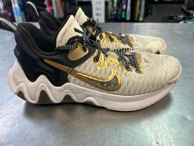 Used Nike Basketball Shoes M White Senior 10.5 11868-S000063244