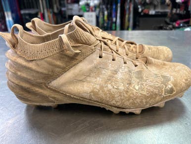 Used Under Armour Adult FB Cleats White Senior 13 11868-S000063239
