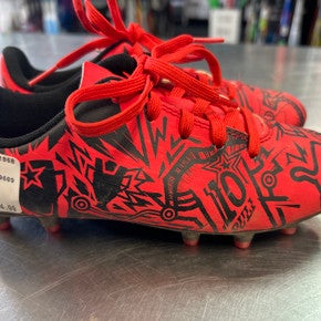 Used Puma Soccer Cleats Red Junior 01.5 11868-S000063233