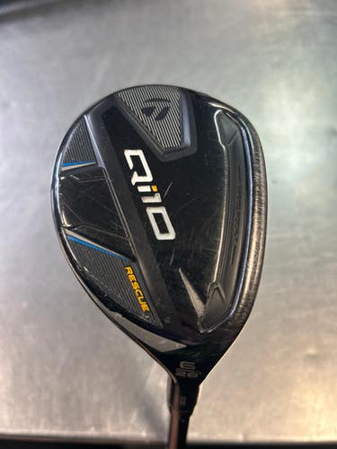 Used Taylormade QI10 RESCUE Mens Hybrid Club RH 6 Hybrid 11868-S000063172