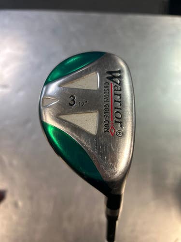 Used Warrior CUSTOM GOLF Mens Hybrid Club RH 3 Hybrid 11868-S000063131