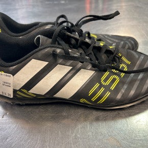 Used Adidas Soccer Indoor Shoes Black Junior 03.5 11868-S000060889