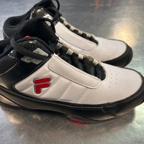 Used Fila Basketball Shoes Y Grey Junior 03 11868-S000060875