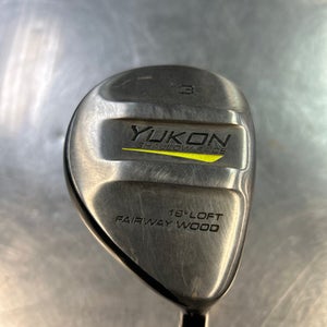 Used Pinemeadow YUKON SHALLOW FACE Mens Fairway Wood RH 3 Wood 11868-S000060583