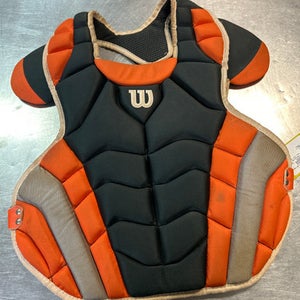 Used Worth CHEST PROTECTOR Catchers Chest Protector Black Adult 11868-S000060458